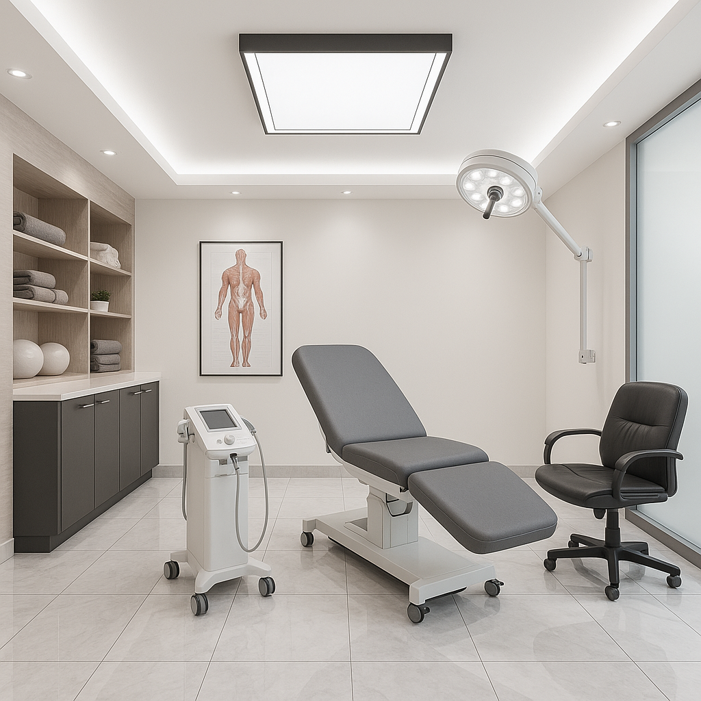Physio Treatment room Daniel James Group
